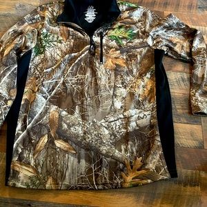 Real tree men’s coat